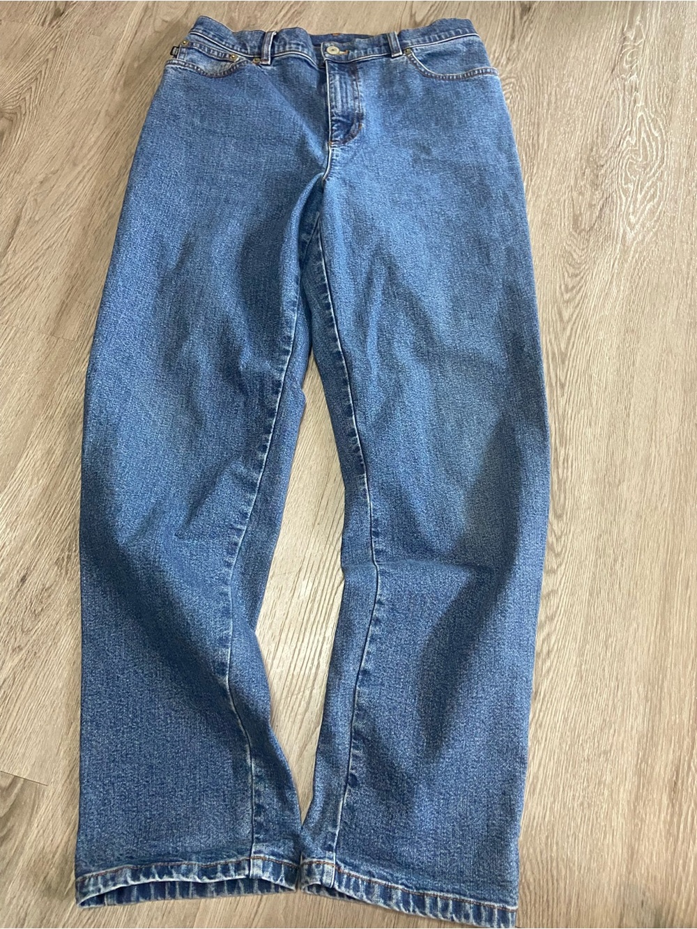 Lauren Ralph Lauren Straight Leg Blue Denim Jeans